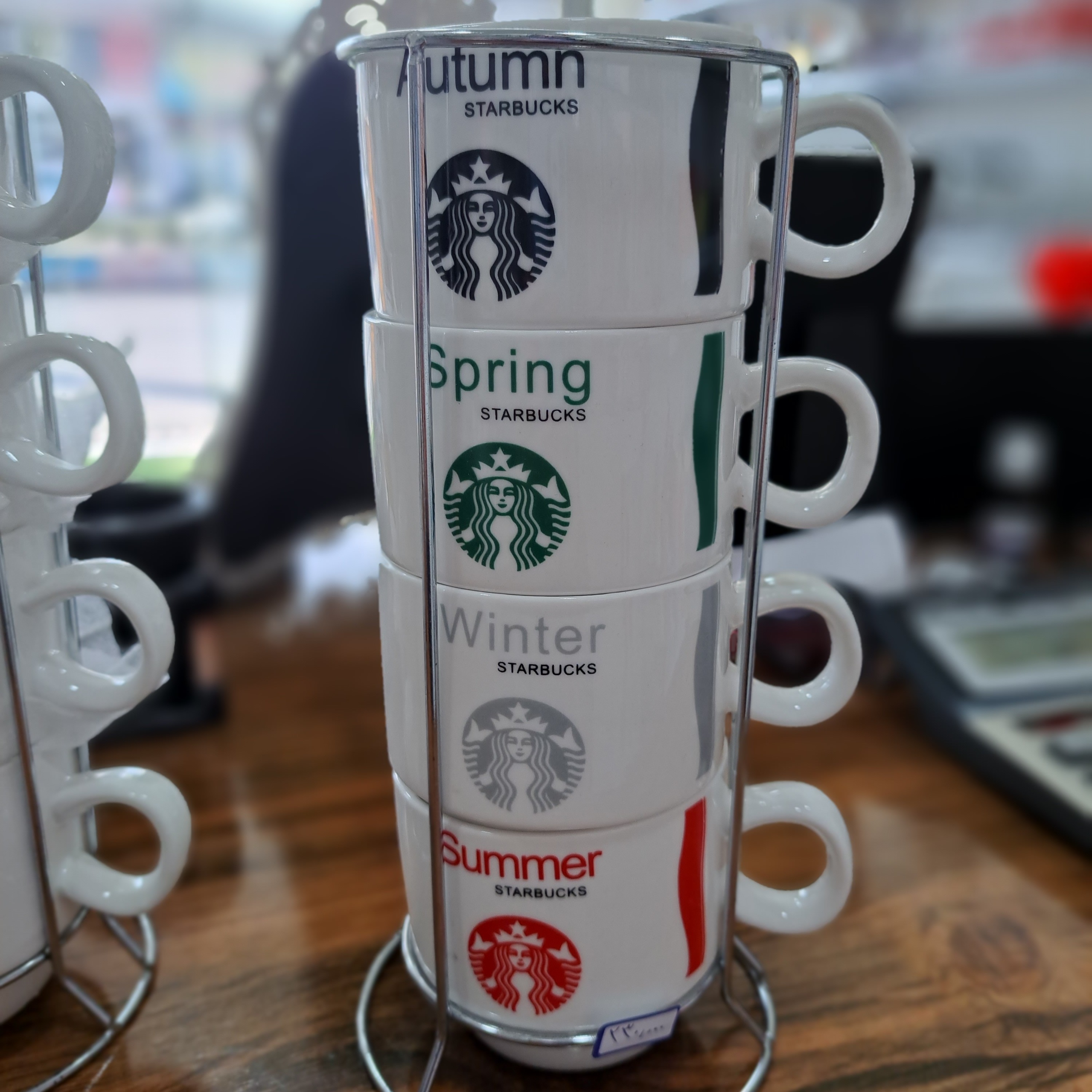 ماگ 4 تایی برج طرح فصل ها