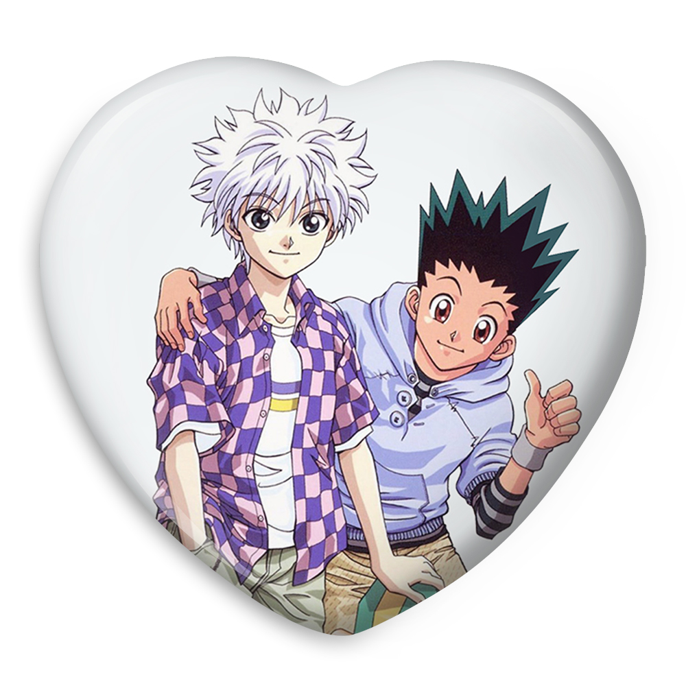 پیکسل خندالو طرح انیمه هانتر ایکس هانتر مدل قلبی کد 10734