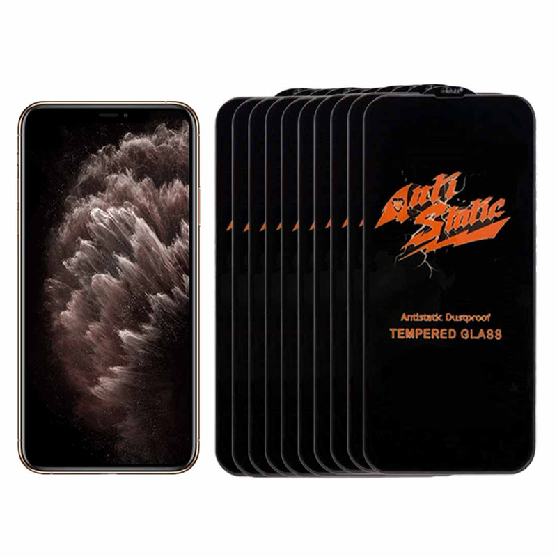 محافظ صفحه نمایش میتوبل مدل آنتی استاتیک مناسب برای گوشی موبایل اپل IPHONE 11 PRO MAX بسته 10 عددی | کالا برتری