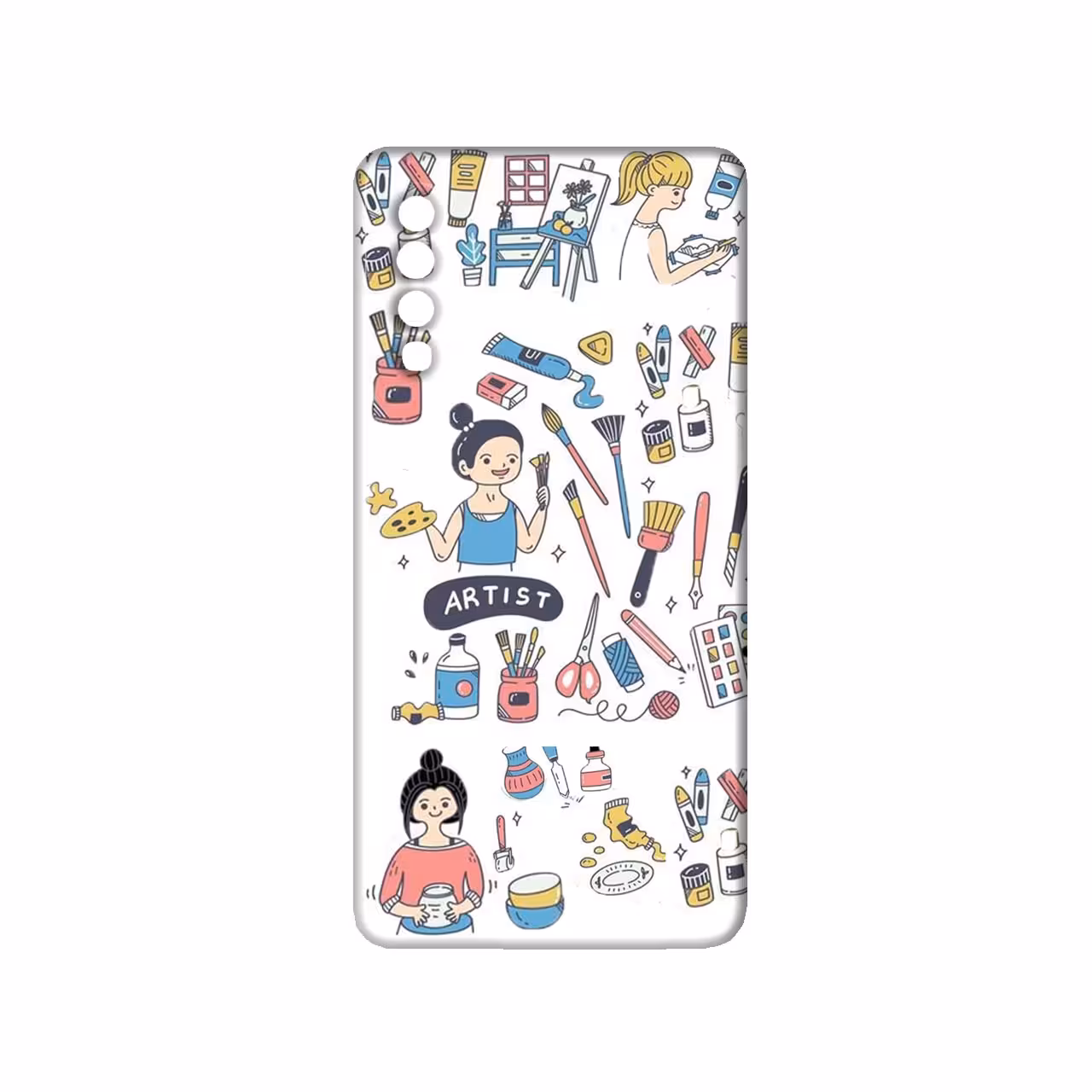 کاور مدل هنرمند کد 027 مناسب برای گوشی موبایل سامسونگ galaxy A50 / A50s / A30s 