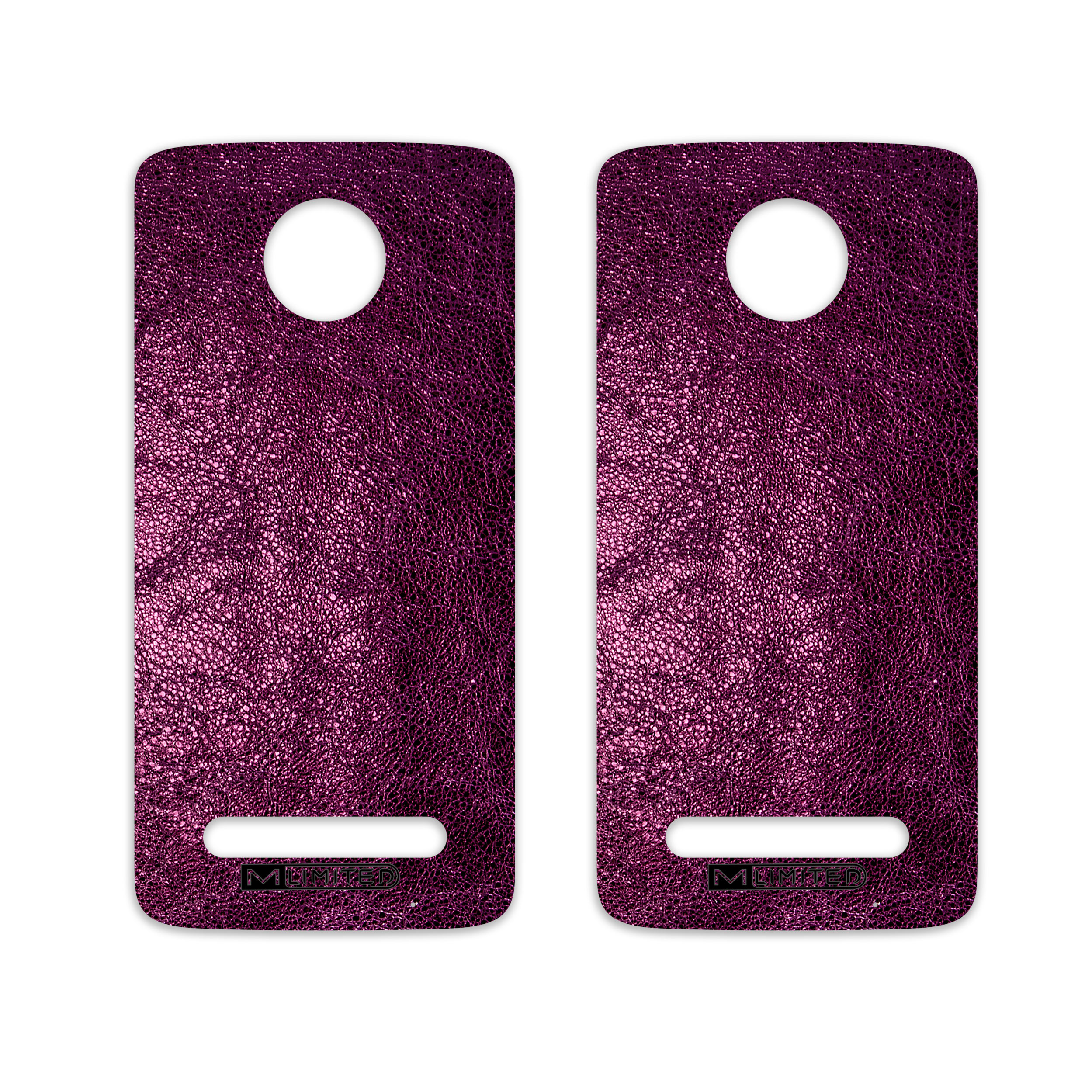 برچسب پوششی ماهوت مدل M-LIMITED-PR-Chrome مناسب برای گوشی موبایل موتورولا Moto Z2 Play بسته دو عددی