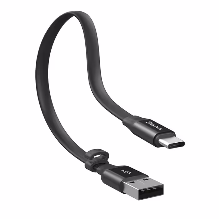 کابل تبدیل USB به USB-C باسئوس مدل Nimble catmbj-01 طول 0.23 متر