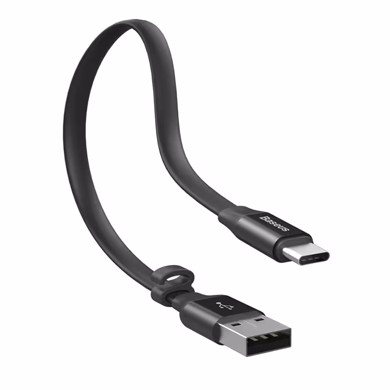 کابل تبدیل USB به USB-C باسئوس مدل Nimble catmbj-01 طول 0.23 متر