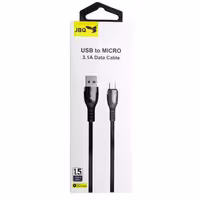 کابل تبدیل USB به MicroUSB جی بی کیو مدل DT-02 طول 1.5 متر