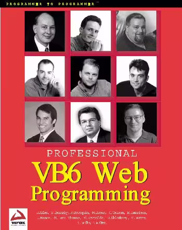 خرید و دانلود نسخه کامل کتاب Professional Visual Basic 6 Web Programming