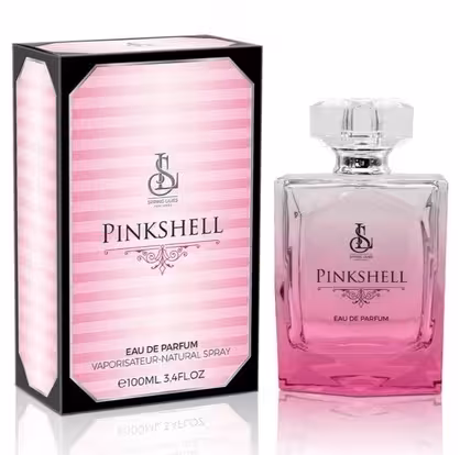 اسپرینگ لیلیز ادکلن زنانه 100 میل بامب شل PINKSHELL برند SPRING LILIES