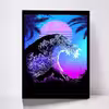 تابلو مدل GREAT WAVE کد F-7010