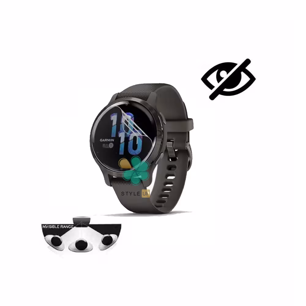محافظ صفحه ساعت حریم شخصی نانو مناسب Garmin Venu 2