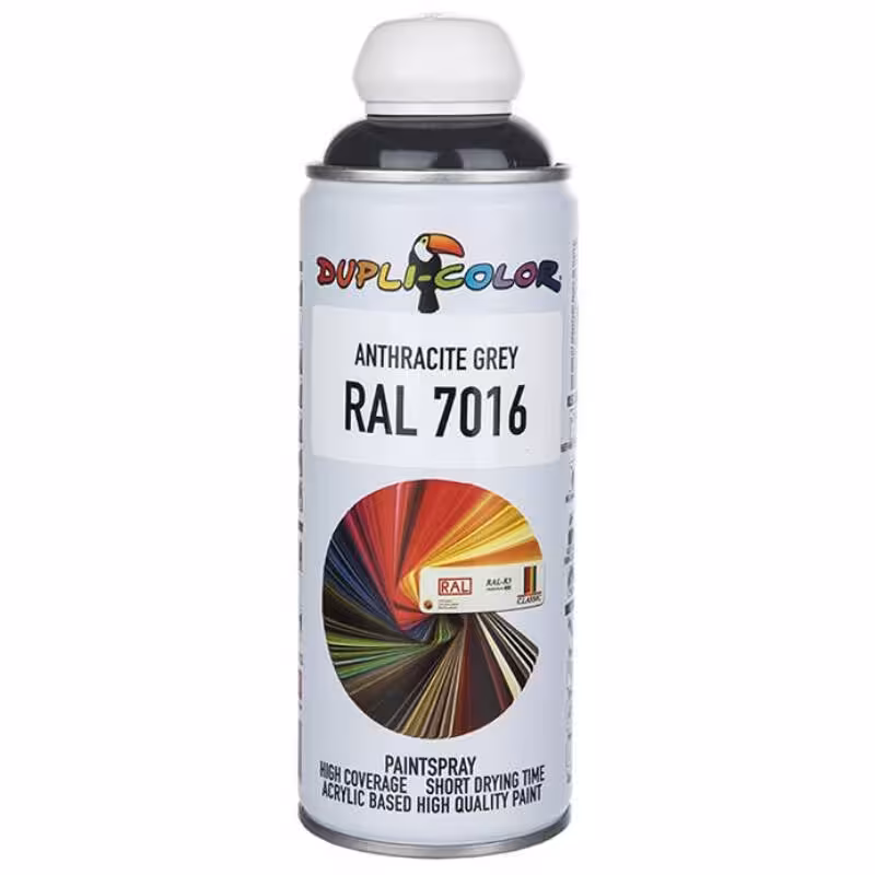 اسپری رنگ خاکستری Dupli-Color RAL 7016 400ml