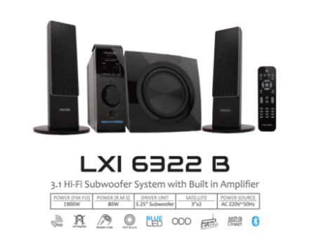 اسپیکر میکرولب مدل 6322 -4 تکه