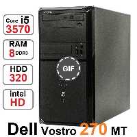 کامپیوتر DELL vostro 270MT core i5 3570 رم 8