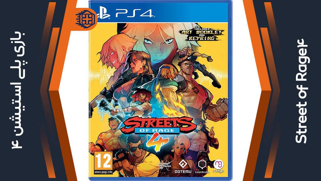دیسک بازی Streets of Rage 4 – مخصوص PS4