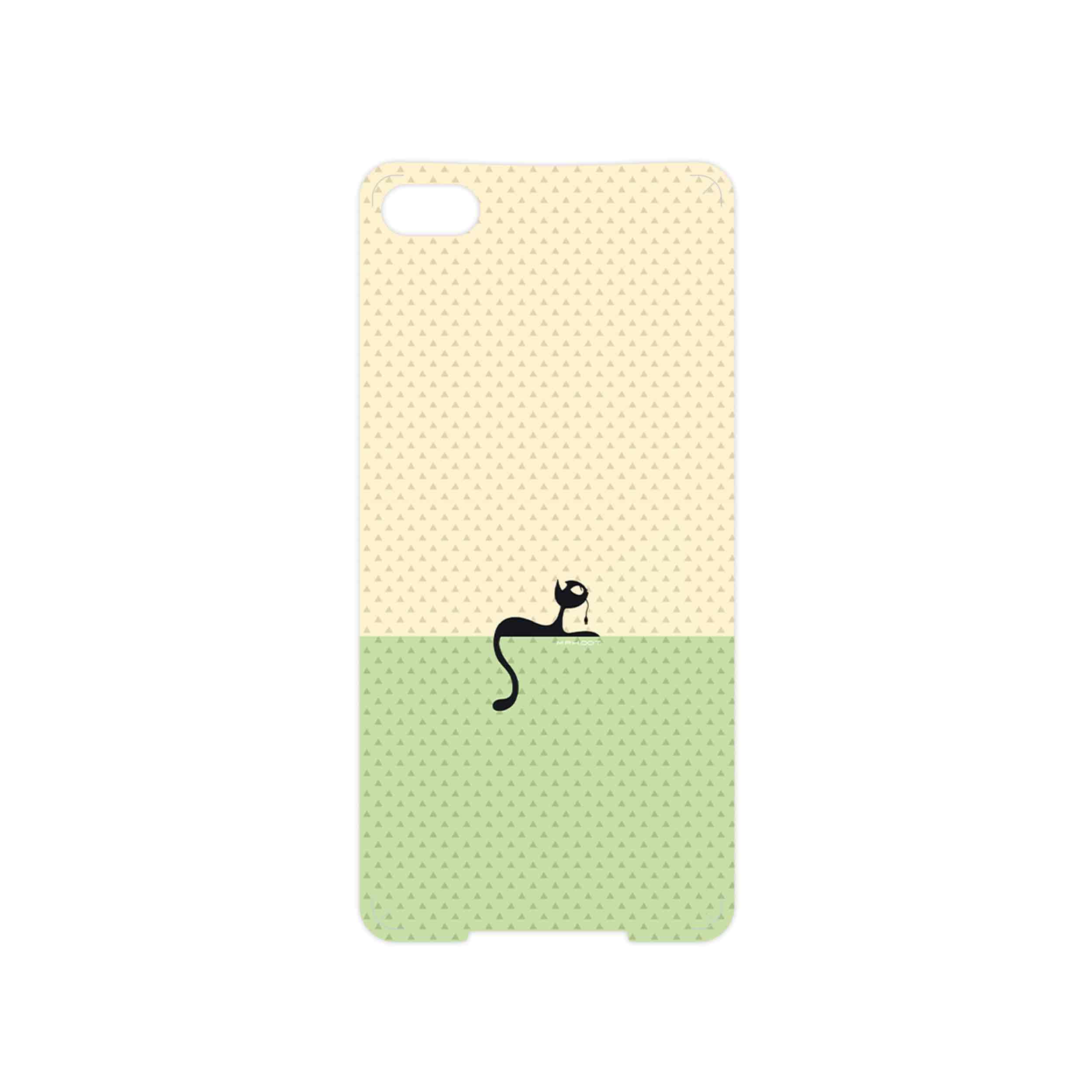 برچسب پوششی ماهوت مدل Minimal Internet Cat Icon مناسب برای گوشی موبایل بلک بری Z30