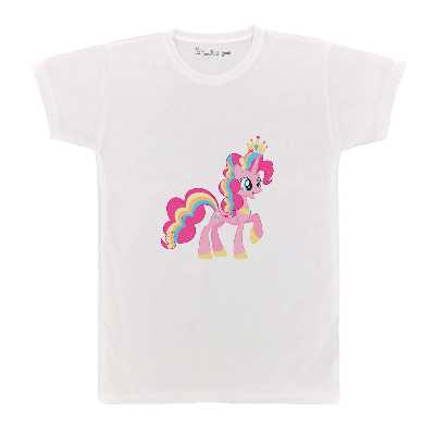 تی شرت بچگانه پرمانه طرح یونیکورن کد pmt.3311