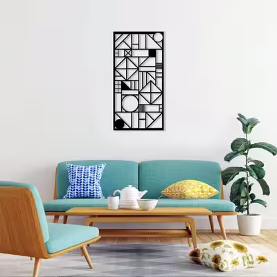 دیوارکوب ماهوت طرح اشکال 