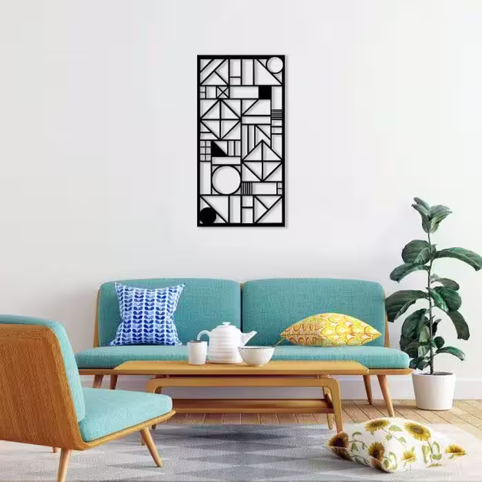 دیوارکوب ماهوت طرح اشکال 