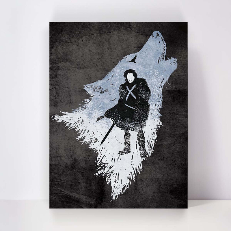 تابلو شاسی مدل Game of Thrones کد S-2263 | دنیای قاب