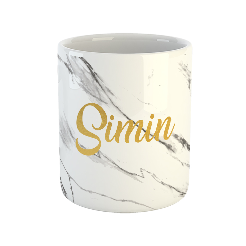 ماگ طرح مرمر مدل سیمین