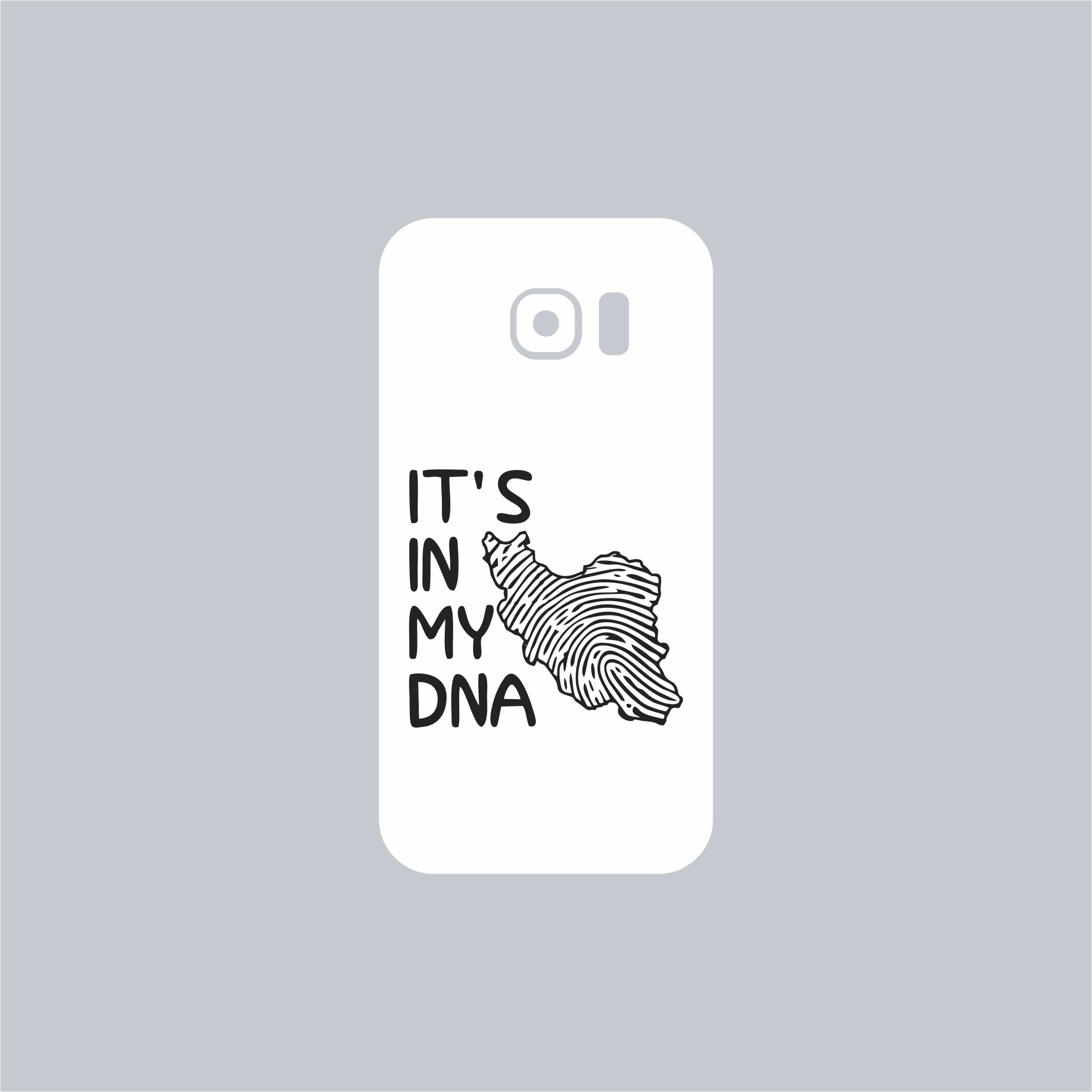 برچسب پوششی مدل DNA IRAN مناسب برای گوشی موبایل سامسونگ Galaxy S7