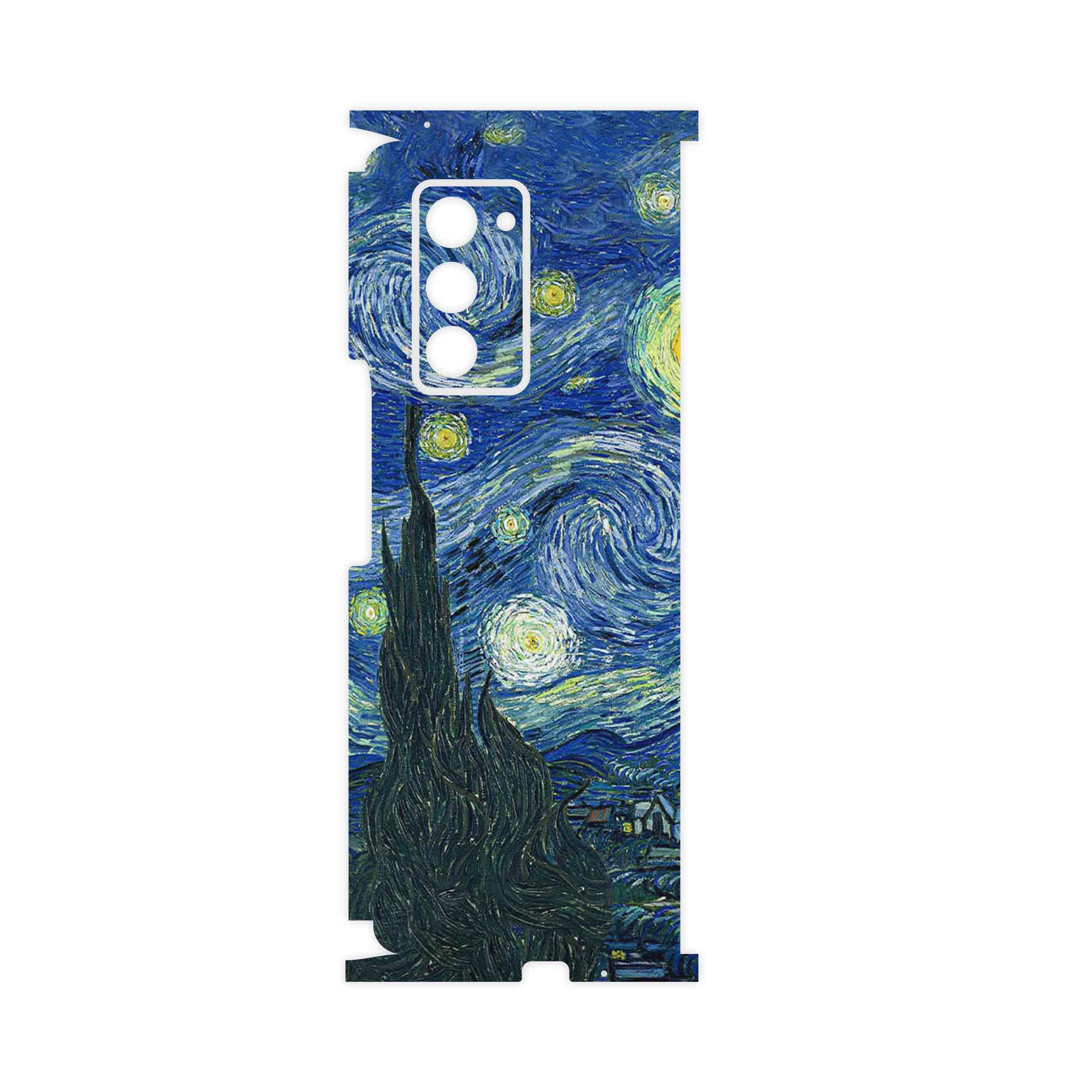 برچسب پوششی ماهوت مدل The Starry Night of van Gogh-FullSkin مناسب برای گوشی موبایل سامسونگ Galaxy Z FOLD 2