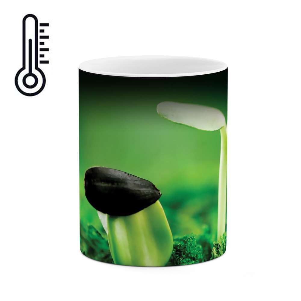 ماگ حرارتی طرح جوانه مدل mgh02313