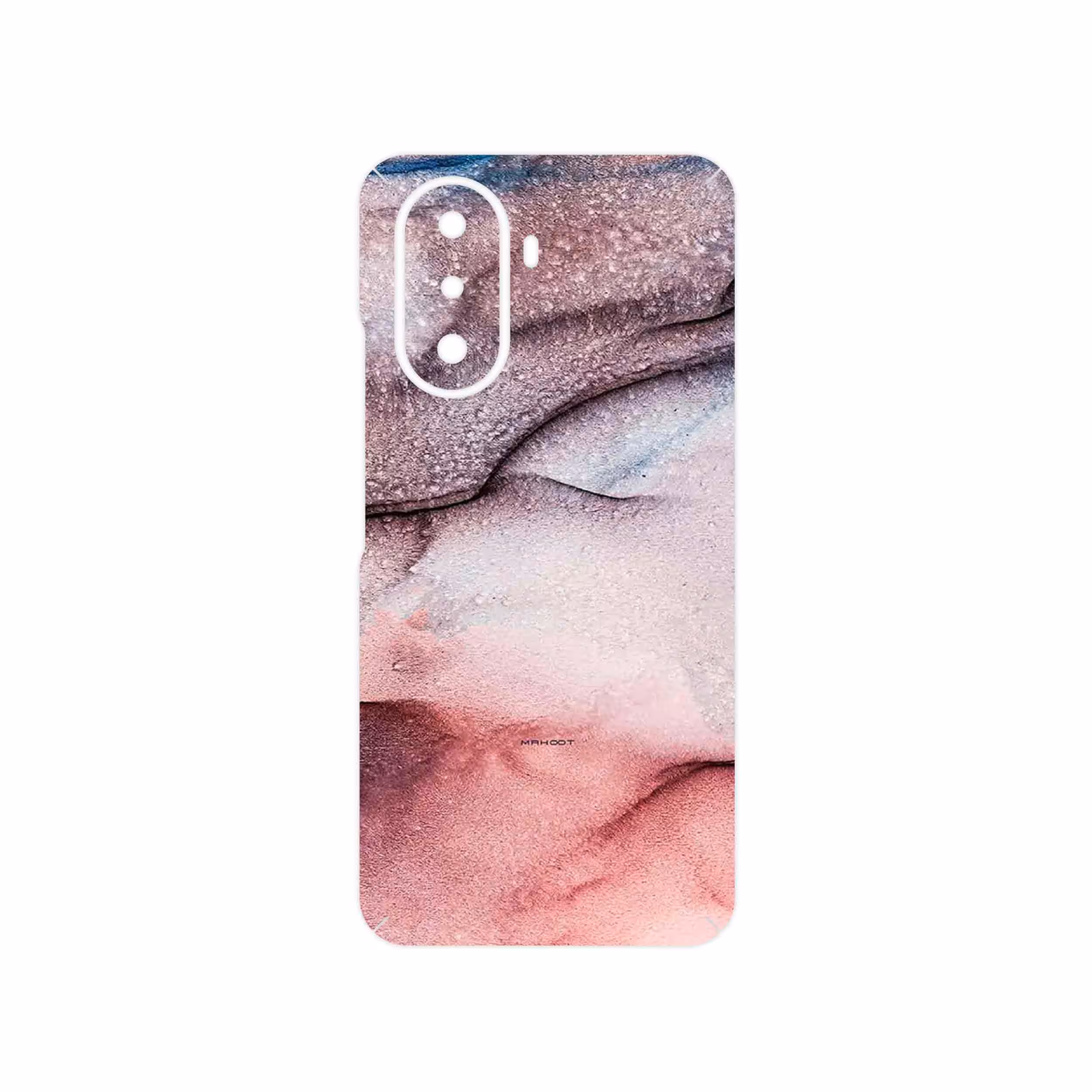 برچسب پوششی ماهوت مدل Smoky pink marble مناسب برای گوشی موبایل هوآوی Nova Y70 Plus