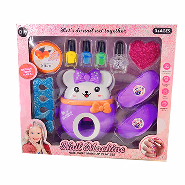 ست طراحی ناخن مدل Nail Machine