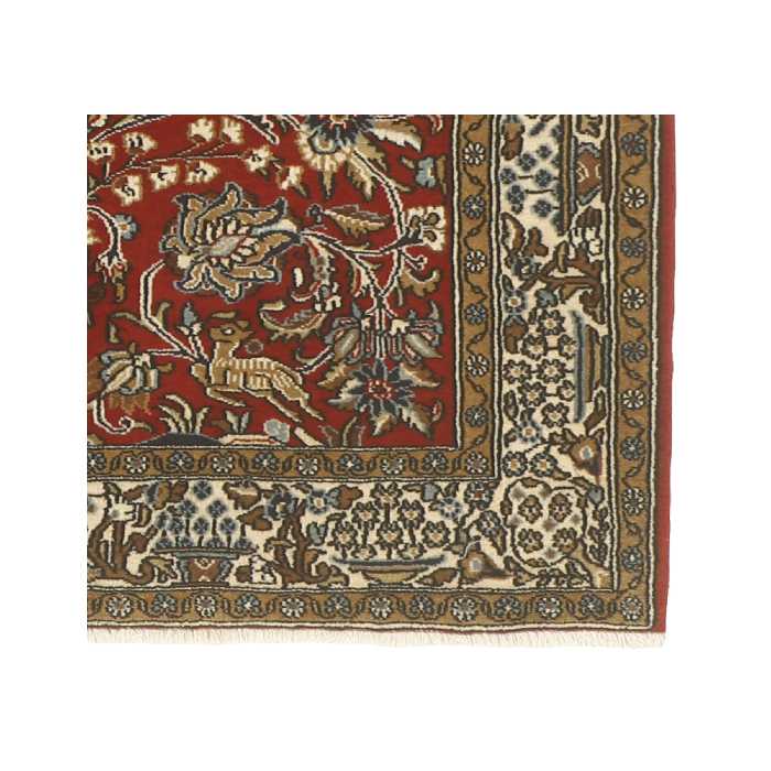 فرش دستبافت دو متری مدل شهرضا ایلیاتی کد 5