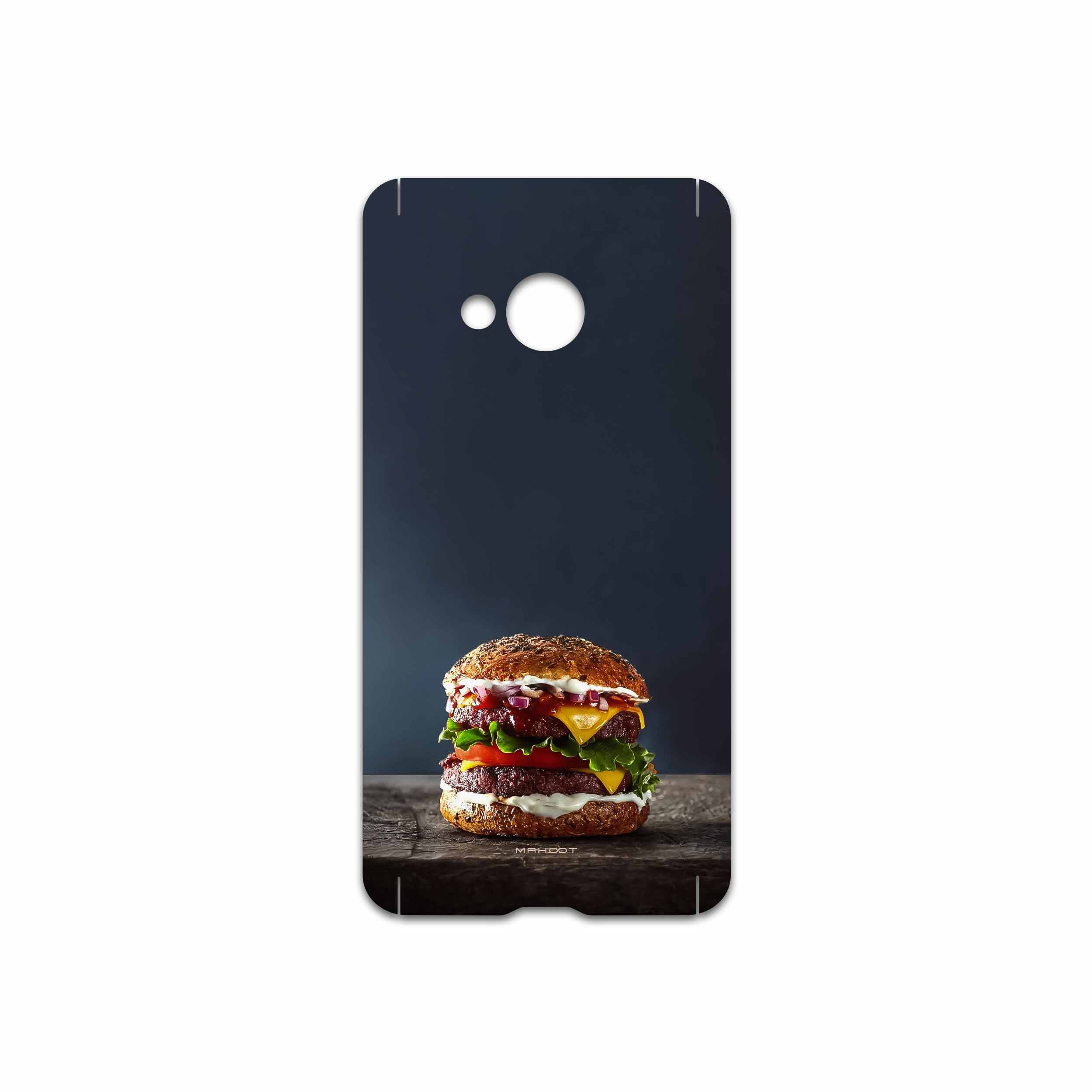 برچسب پوششی ماهوت مدل Hamburger مناسب برای گوشی موبایل اچ تی سی U Play