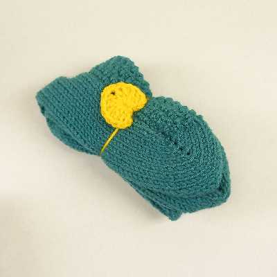 جوراب ساق کوتاه بافتنی کد 12