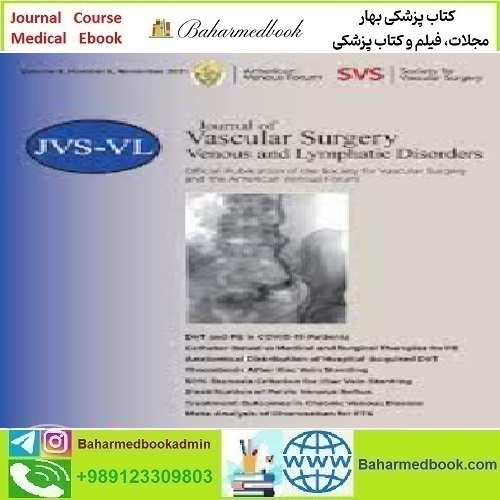 Journal of Vascular Surgery Venous and Lymphatic Disorders Vo