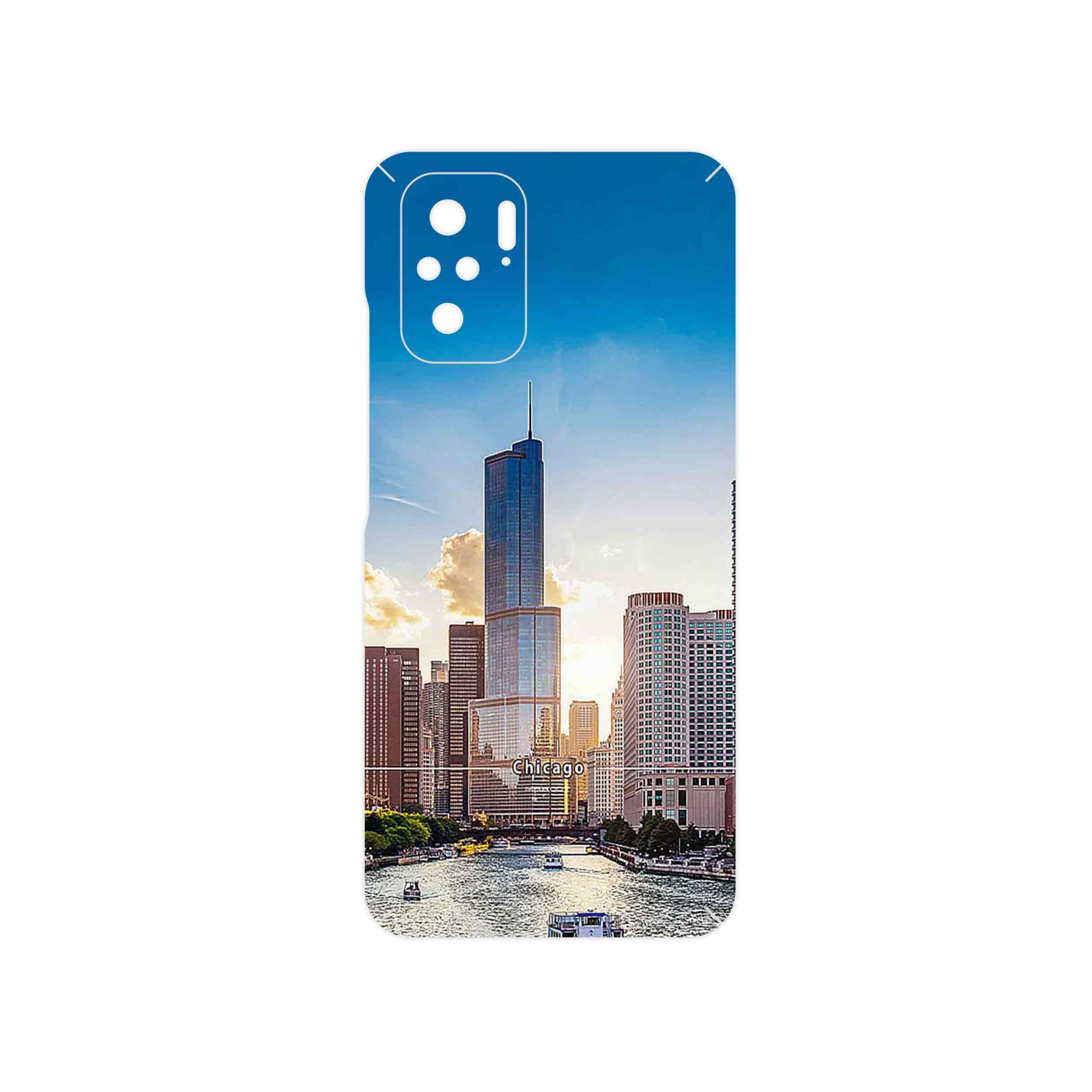 برچسب پوششی ماهوت مدل City of Chicago مناسب برای گوشی موبایل شیائومی Poco M5s