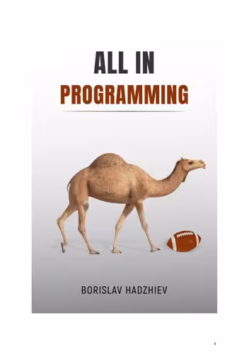 خرید و دانلود نسخه کامل کتاب All in programming