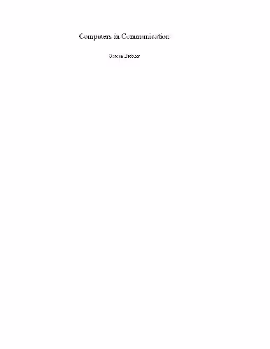 خرید و دانلود نسخه کامل کتاب Computers in Communication