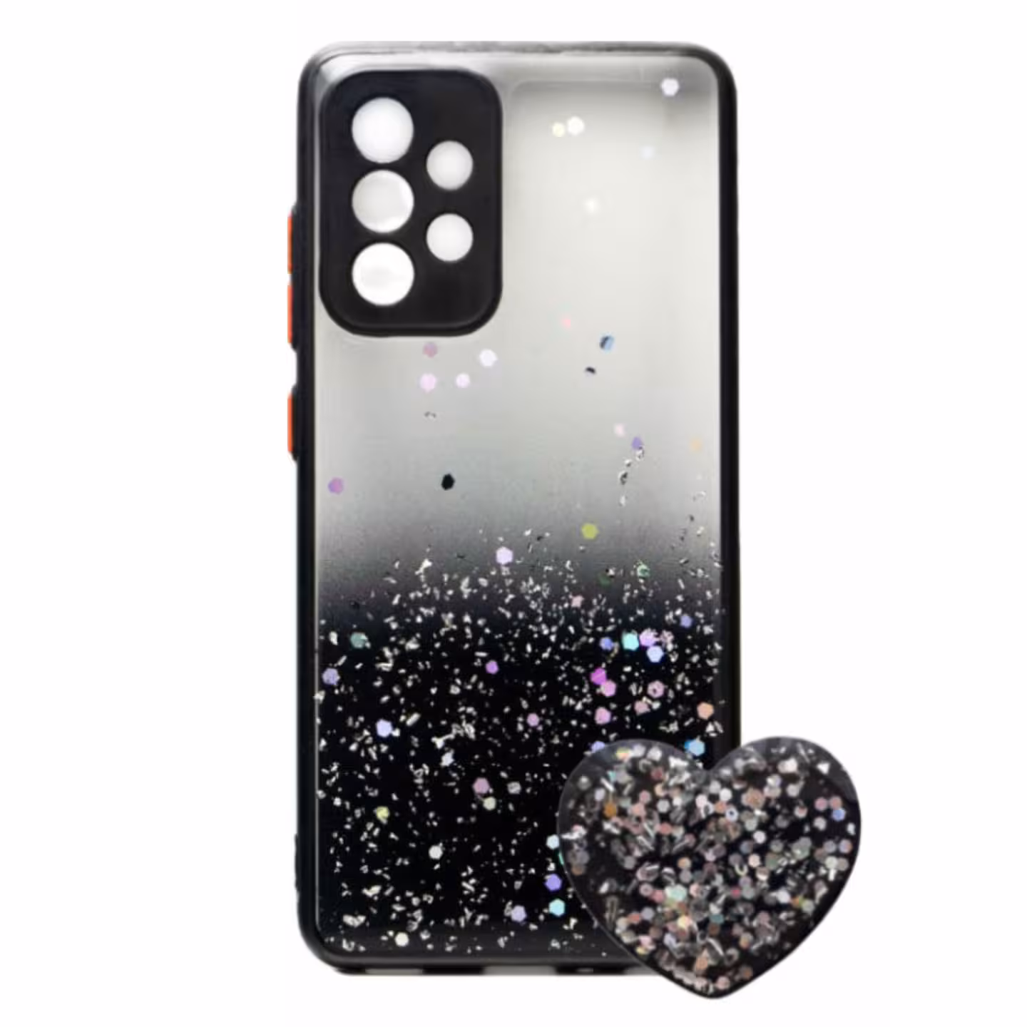 کاور مدل اکلیلی ستاره ای کد 08 مناسب برای گوشی موبایل سامسونگ GALAXY A33 5G به همراه پایه نگهدارنده