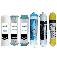 فیلتر دستگاه تصفیه کننده آب مدل SPARE FILTER- 6P مجموعه 6 عددی