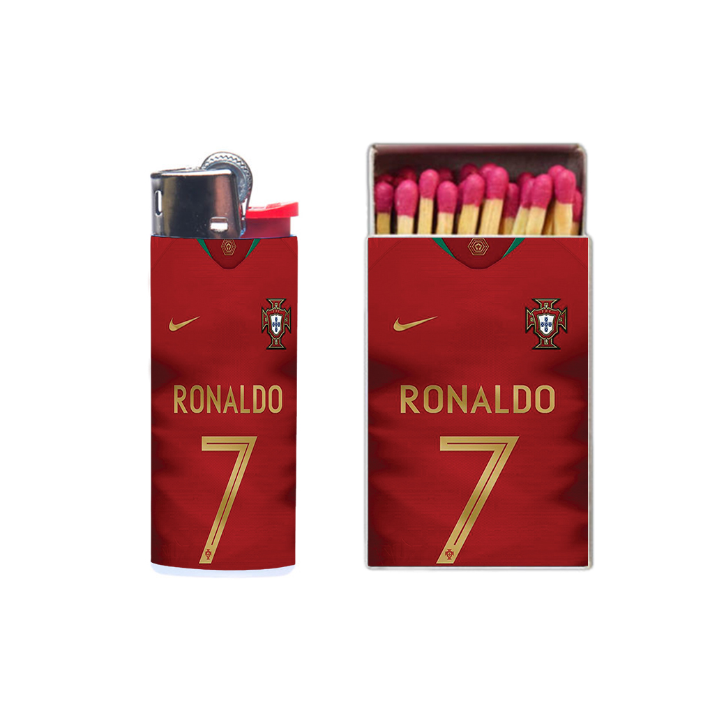 فندک و کبریت مدل رونالدو کد 339