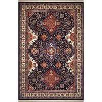 گبه ماشینی افرند زمینه سرمه ای کد 703 (شش متری)