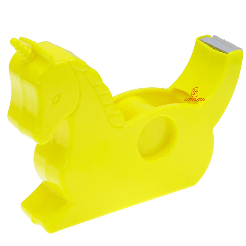 پایه چسب فانتزی 110 طرح اسب تک شاخ زرد