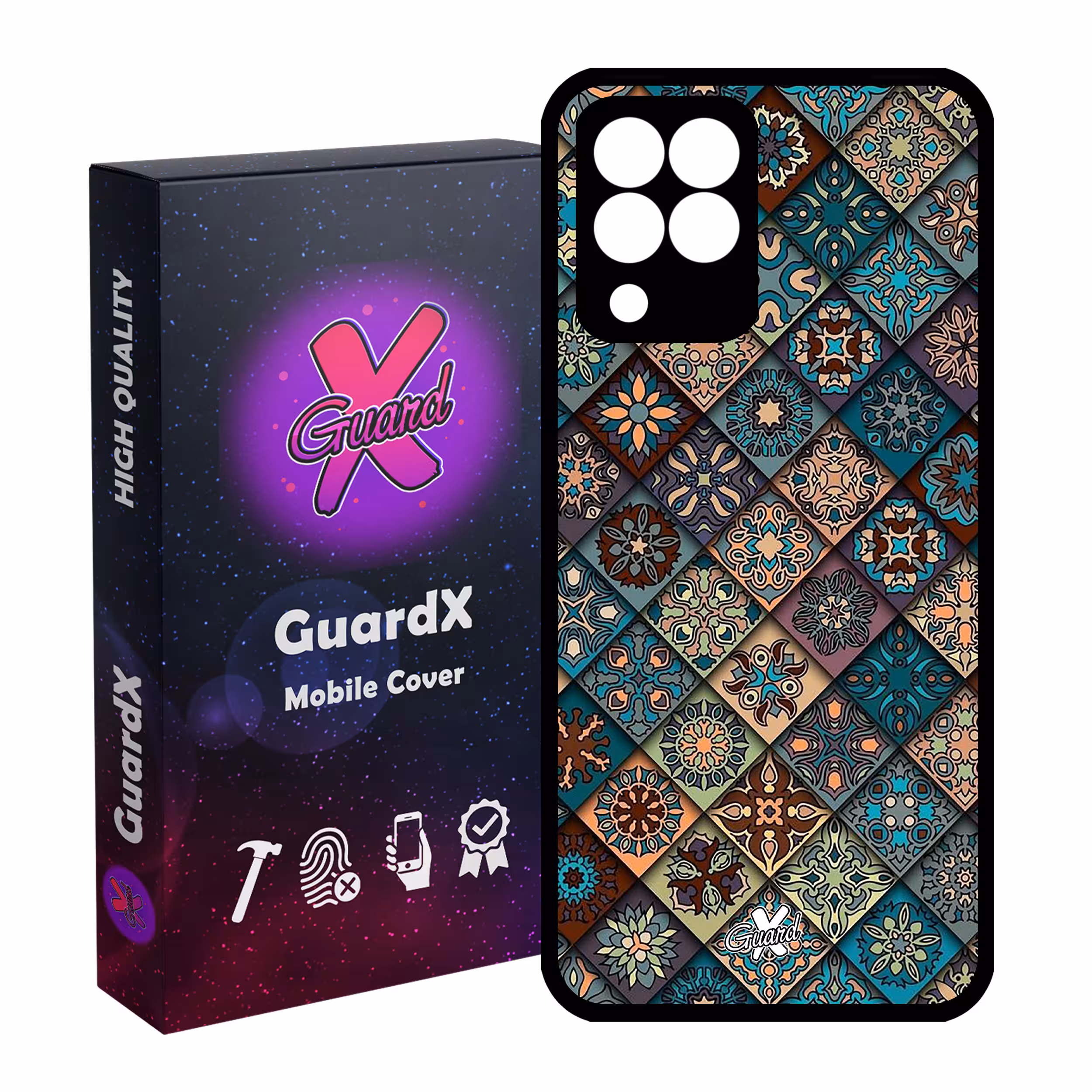 کاور گارد ایکس طرح Tile مدل Glass10093 مناسب برای گوشی موبایل سامسونگ Galaxy M33/M33 5G