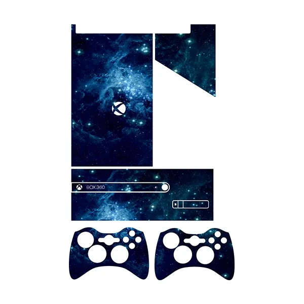 برچسب ایکس باکس 360سوپراسلیم طرح SPACE کد 20 مجموعه 4 عددی