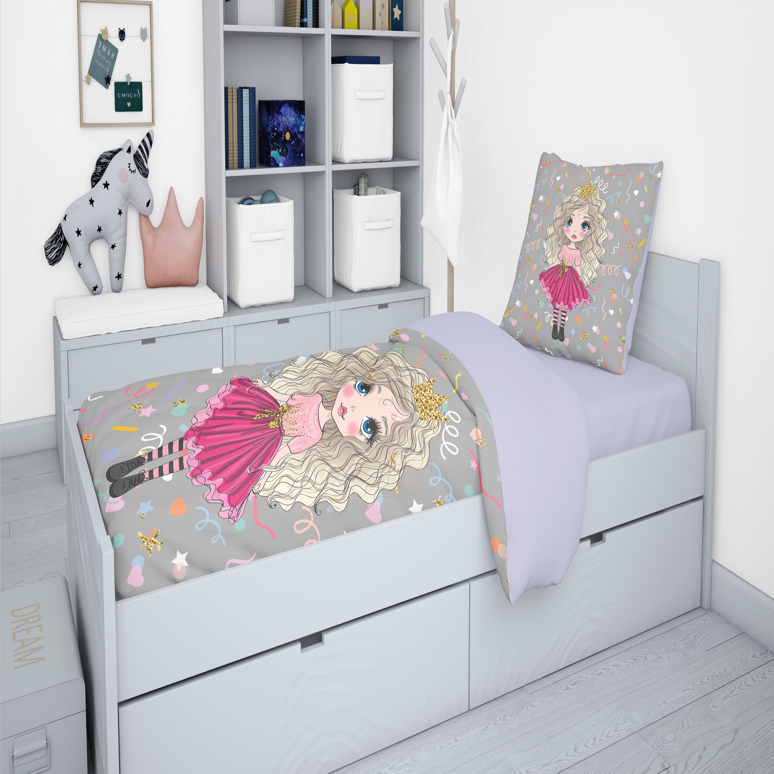 سرویس روتختی مدل 3054 یک نفره 5 تکه