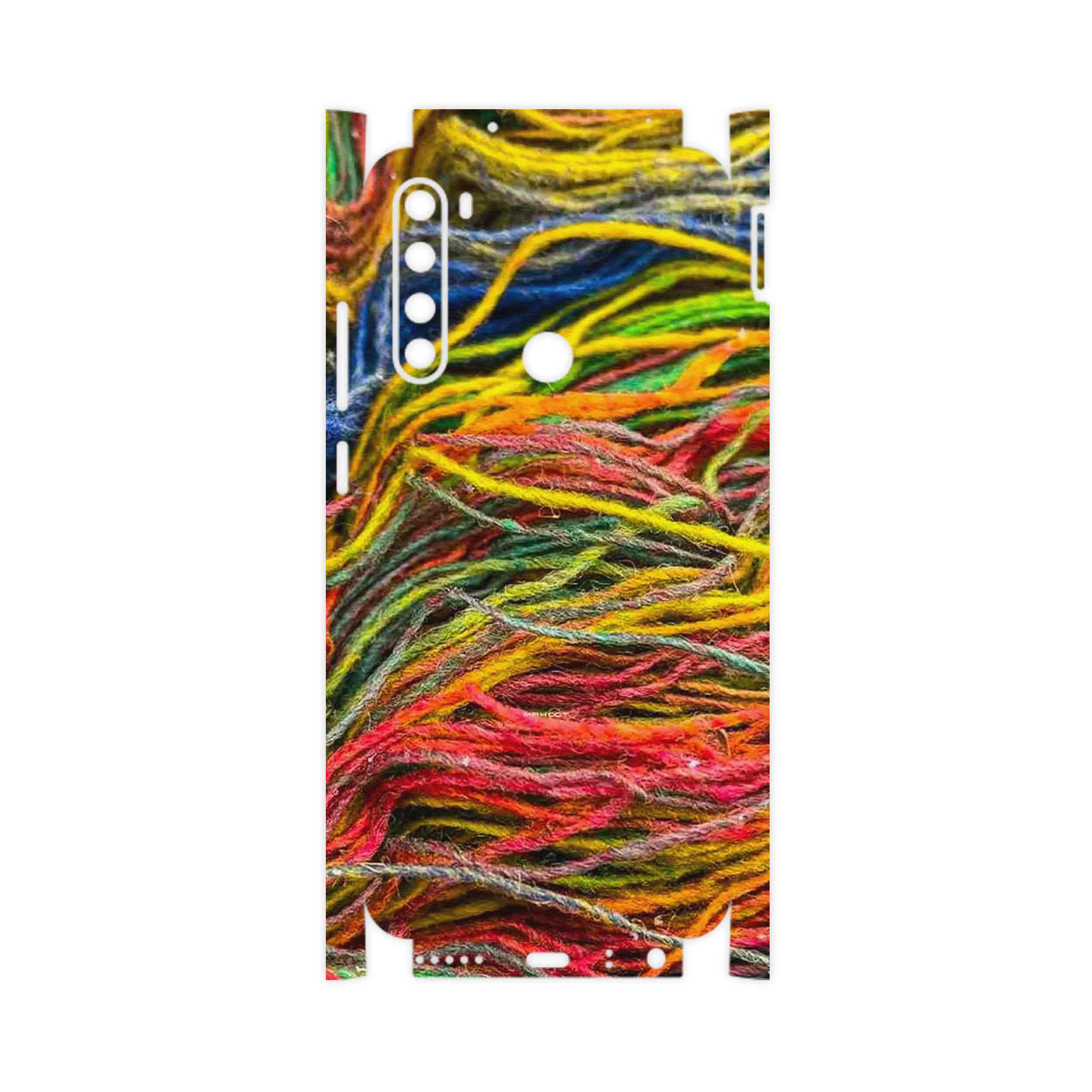 برچسب پوششی ماهوت مدل Fabric Texture 9-FullSkin مناسب برای گوشی موبایل شیائومی Redmi Note 8 2021