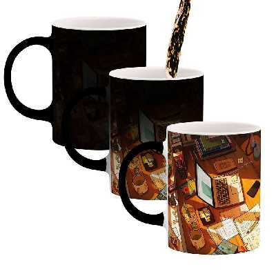 ماگ حرارتی طرح سگ chill کرده مدل mgp00359