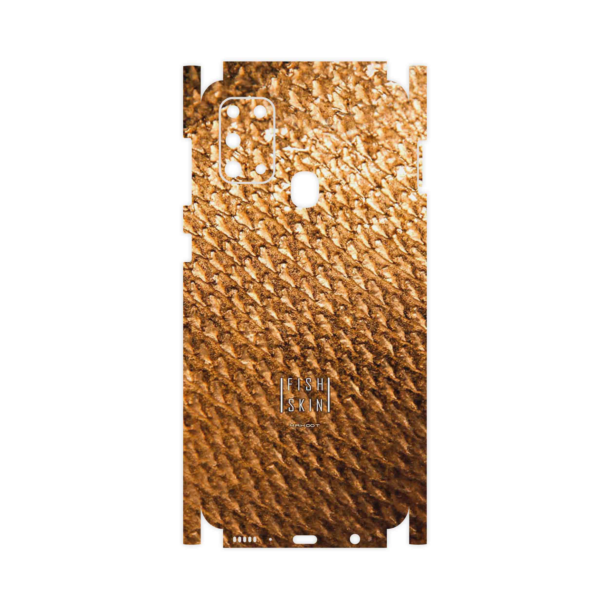 برچسب پوششی ماهوت مدل Fish Skin-FullSkin مناسب برای گوشی موبایل سامسونگ Galaxy M31