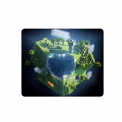 ماوس پد طرح بازی MineCraft کد DDS002