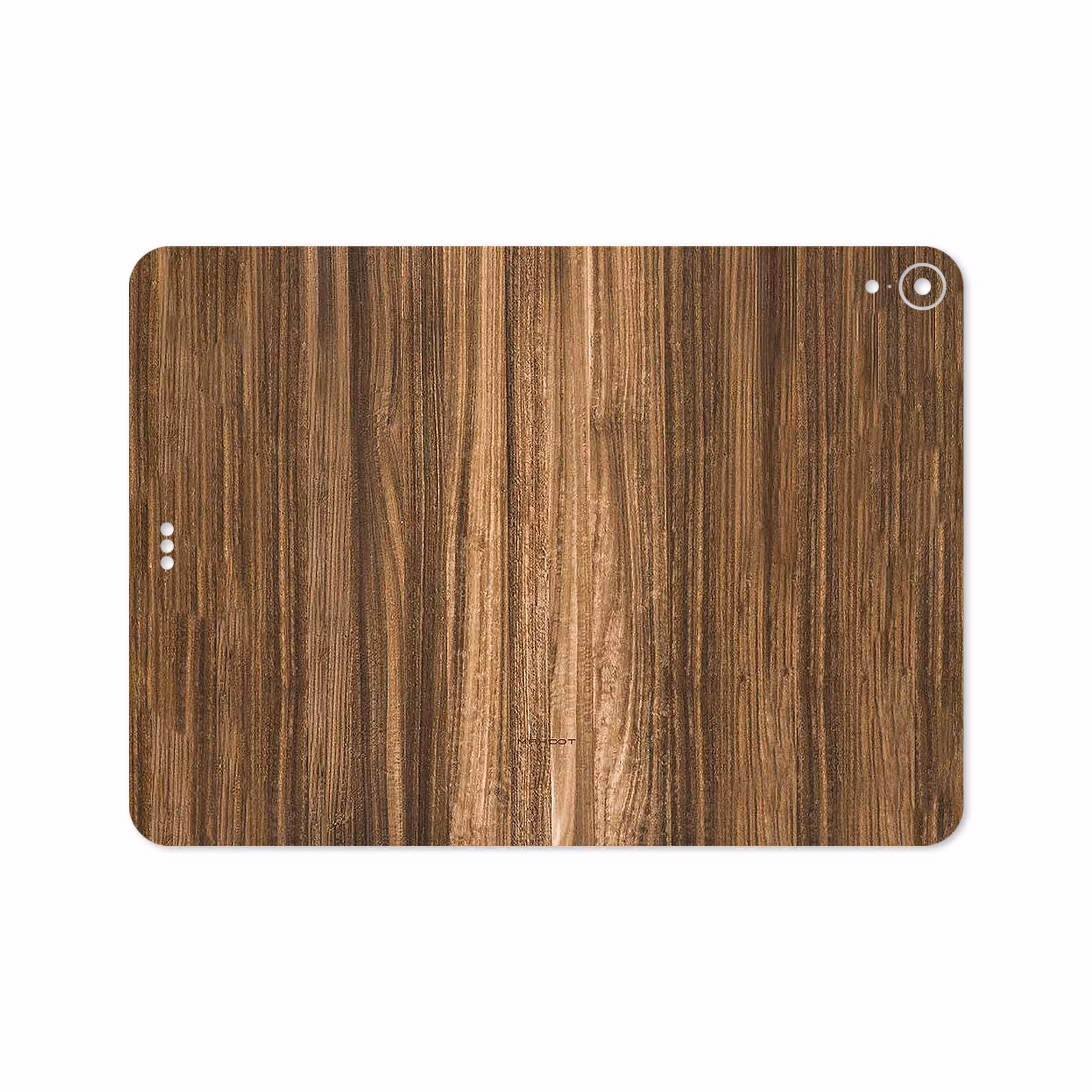 برچسب پوششی ماهوت مدل Light Walnut Wood مناسب برای تبلت اپل iPad Pro 11 2018 A1934
