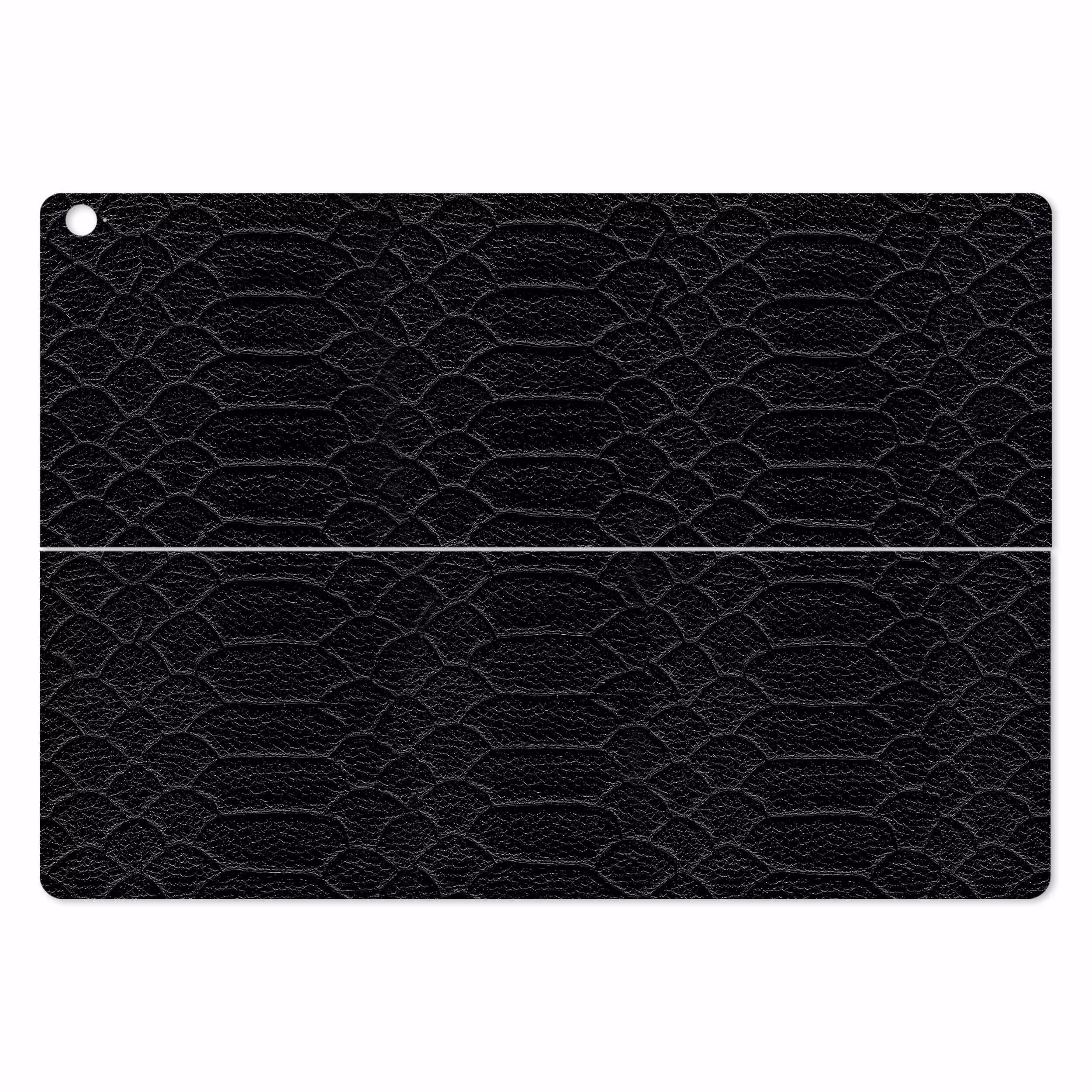 برچسب پوششی ماهوت مدل Black-Snake-Leather مناسب برای تبلت ایسوس Transformer 3 Pro 2016