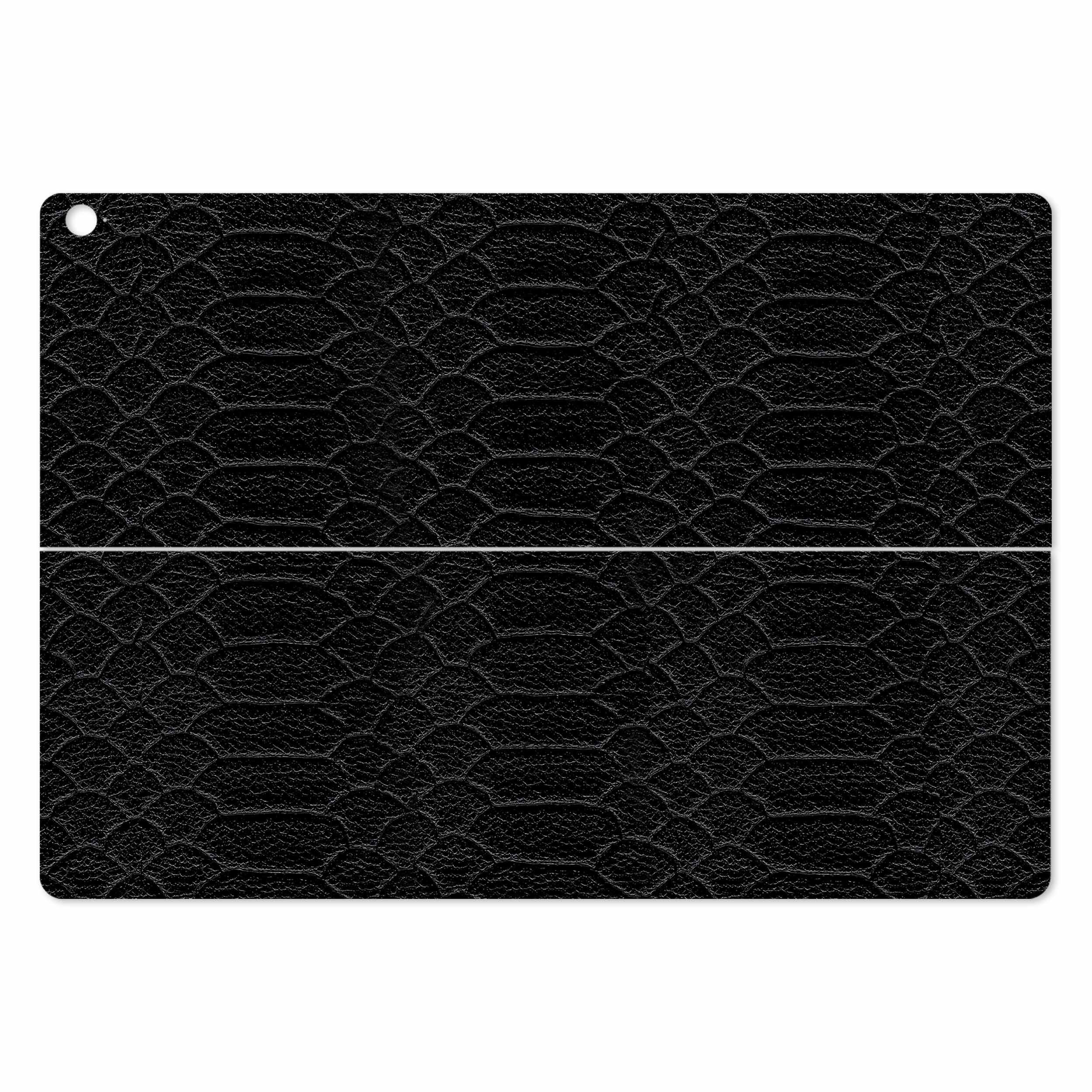 برچسب پوششی ماهوت مدل Black-Snake-Leather مناسب برای تبلت ایسوس Transformer 3 Pro 2016