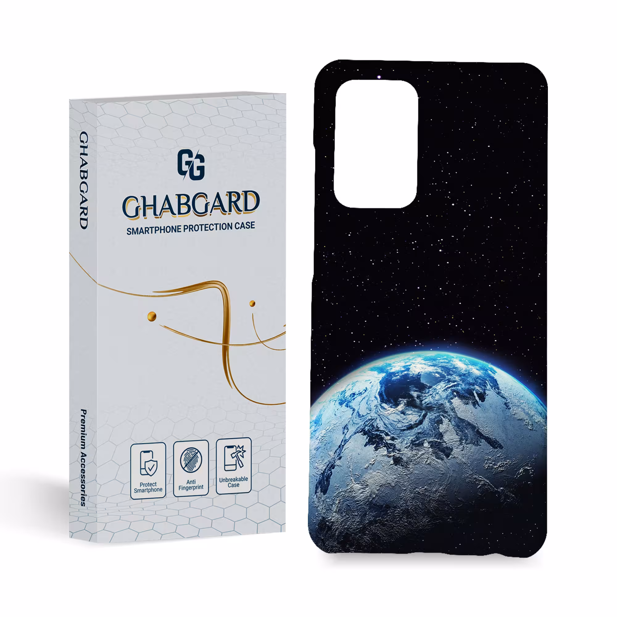 کاور گارد قاب مدل کهکشانی مناسب برای گوشی موبایل سامسونگ  galaxy a52
